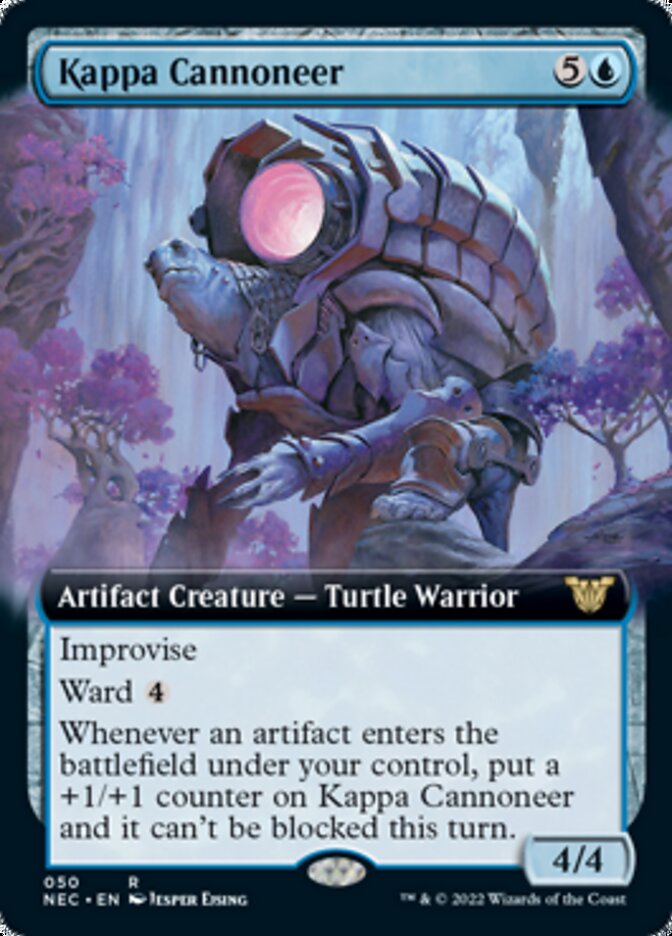 Kappa Cannoneer (Extended Art) [Kamigawa: Neon Dynasty Commander] Magic: The Gathering