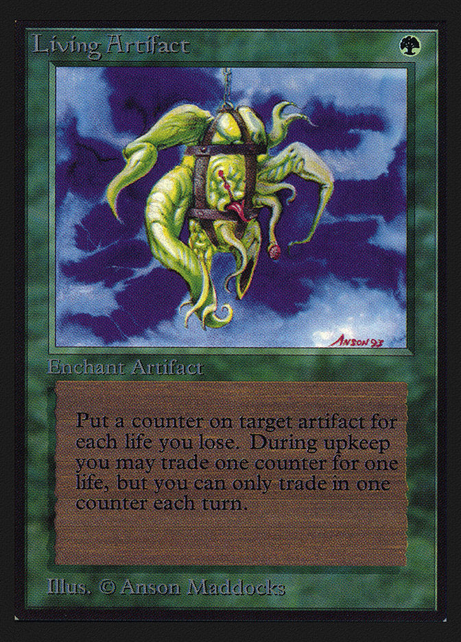 Living Artifact [Collectors' Edition] Magic: The Gathering