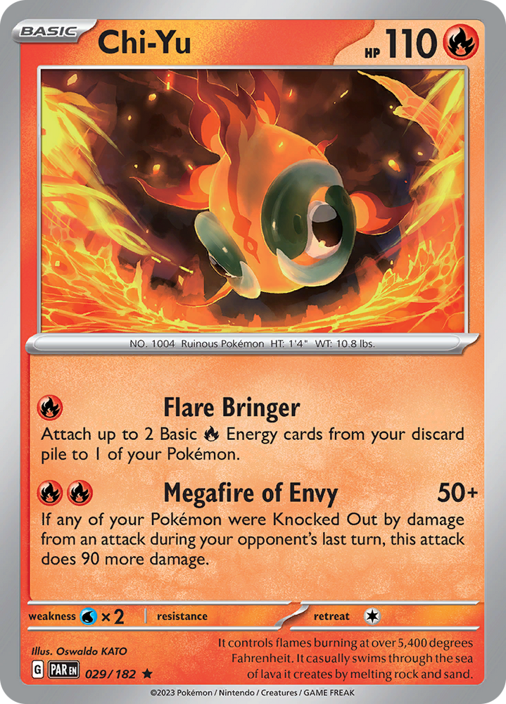 Chi-Yu (029/182) [Scarlet & Violet: Paradox Rift] Pokémon