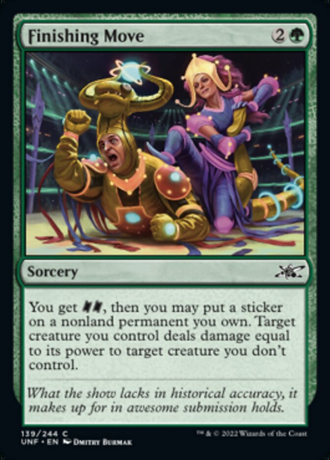 Finishing Move [Unfinity] Magic: The Gathering