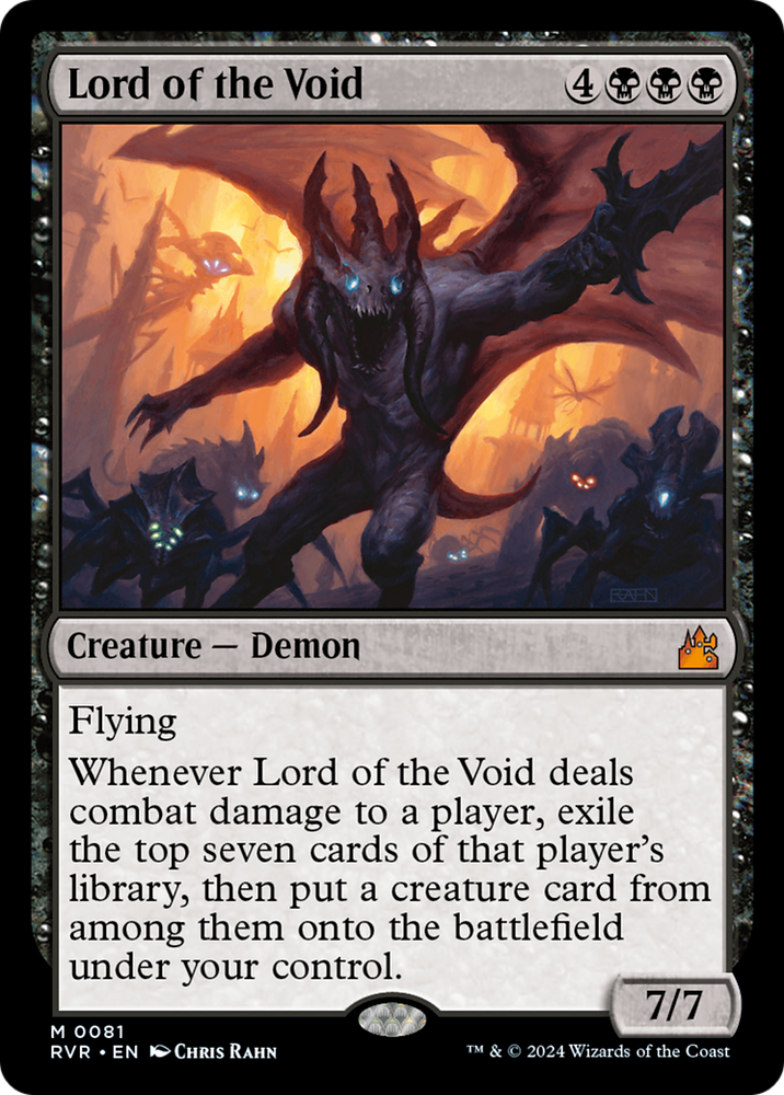 Lord of the Void [Ravnica Remastered] Magic: The Gathering