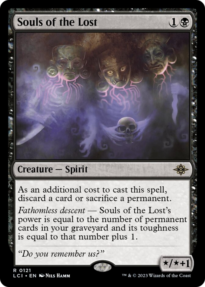 Souls of the Lost [The Lost Caverns of Ixalan] Magic: The Gathering