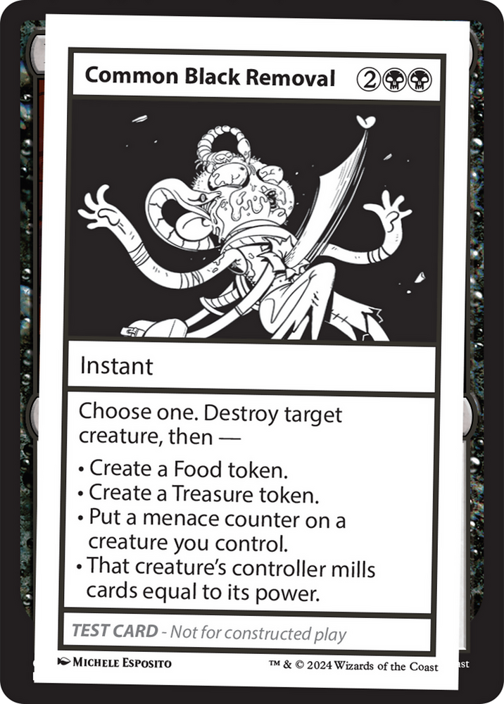 Common Black Removal [Mystery Booster 2 Playtest Cards] Magic: The Gathering