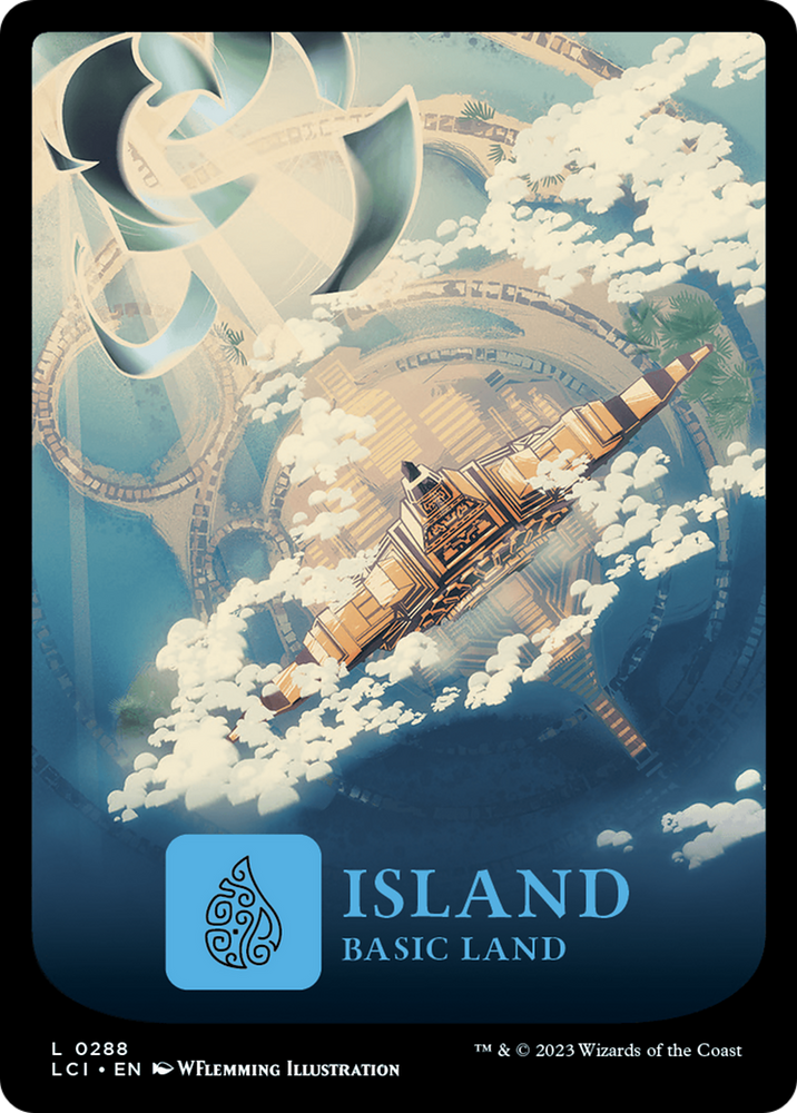 Island (0288) [The Lost Caverns of Ixalan] Magic: The Gathering