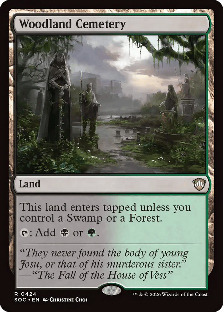 Woodland Cemetery [Secrets of Strixhaven Commander]