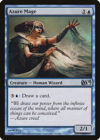 Azure Mage [Magic 2012] Magic: The Gathering