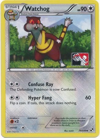 Watchog (79/114) (League Promo) [Black & White: Base Set] Pokémon