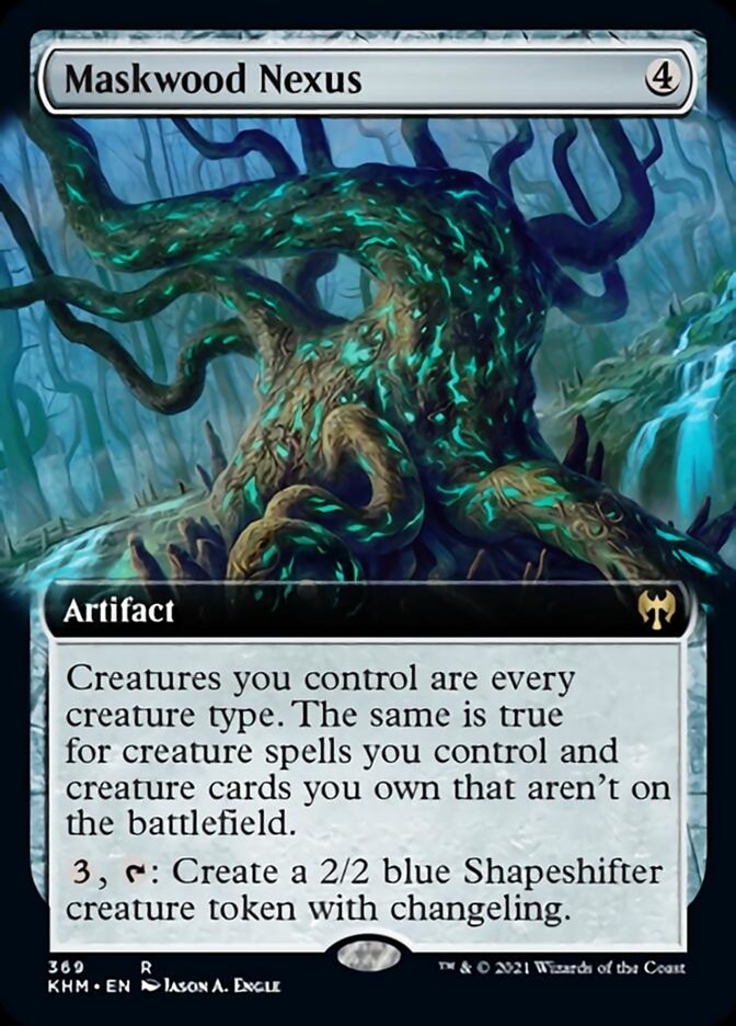 Maskwood Nexus (Extended Art) [Kaldheim] Magic: The Gathering