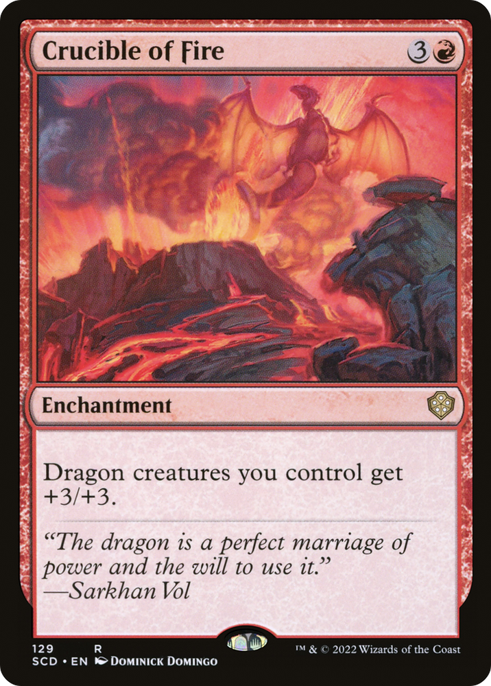Crucible of Fire [Starter Commander Decks] Magic: The Gathering
