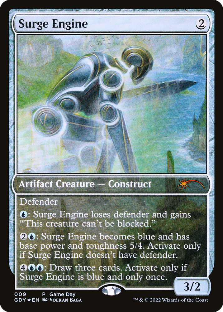 Surge Engine [Game Day 2022] Magic: The Gathering