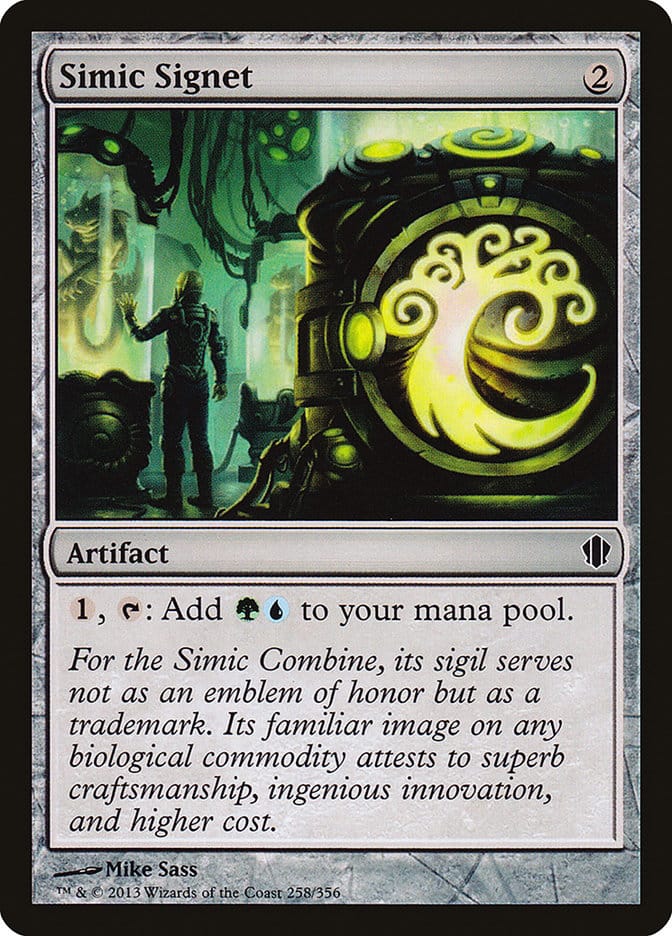 Simic Signet [Commander 2013] Magic: The Gathering
