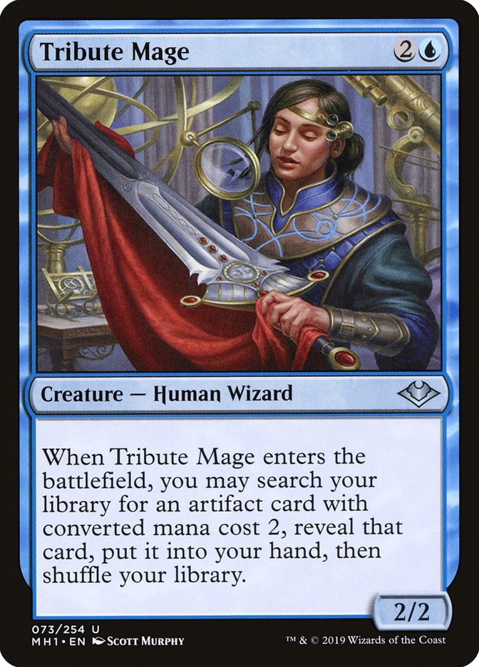 Tribute Mage [Modern Horizons] Magic: The Gathering