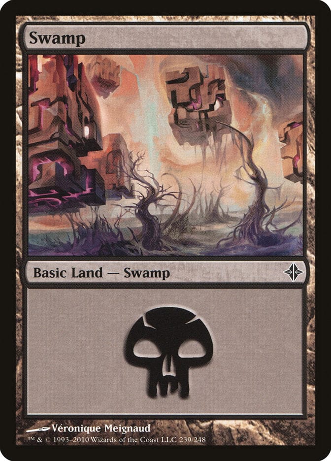 Swamp (239) [Rise of the Eldrazi] Magic: The Gathering