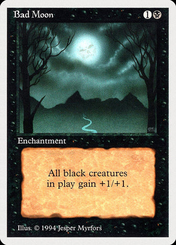 Bad Moon [Summer Magic / Edgar] Magic: The Gathering