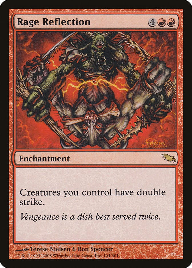 Rage Reflection [Shadowmoor] Magic: The Gathering