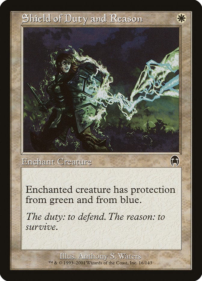 Shield of Duty and Reason [Apocalypse] Magic: The Gathering