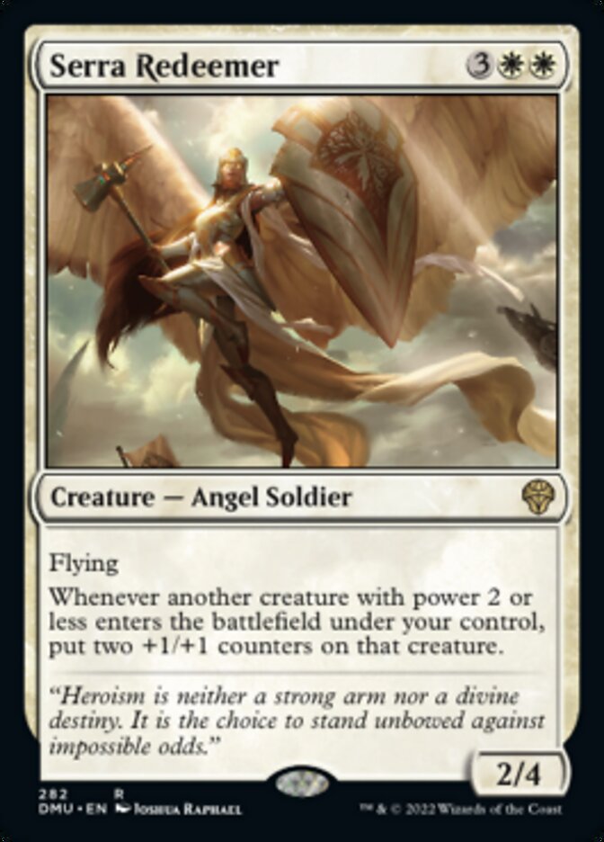 Serra Redeemer [Dominaria United] Magic: The Gathering