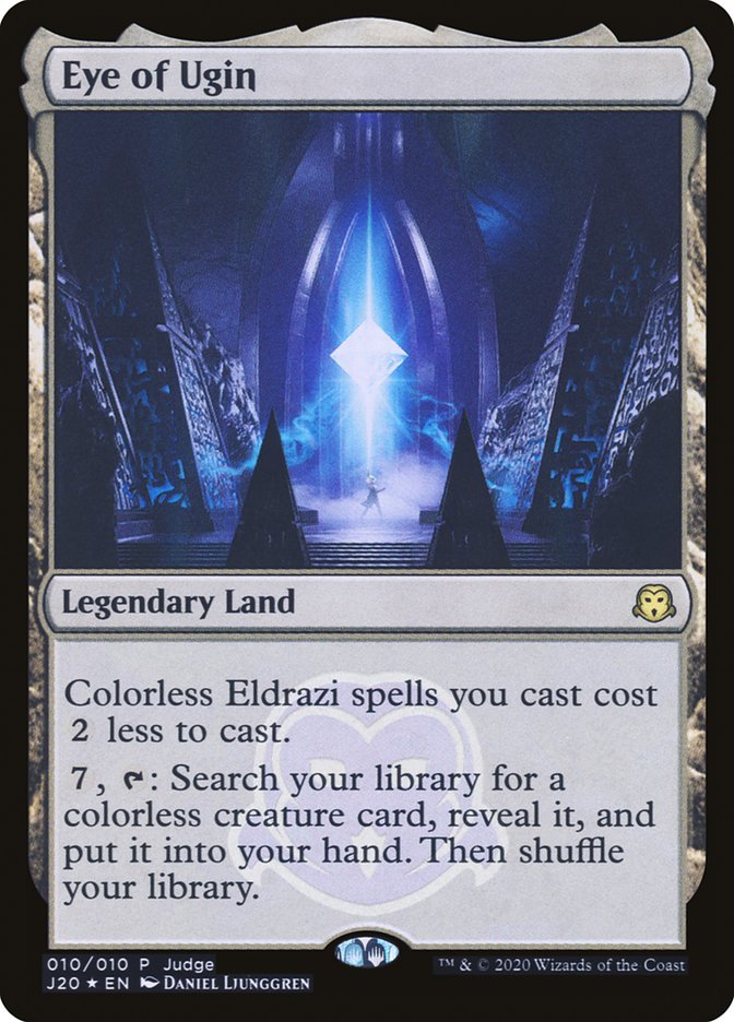 Eye of Ugin [Judge Gift Cards 2020] Magic: The Gathering