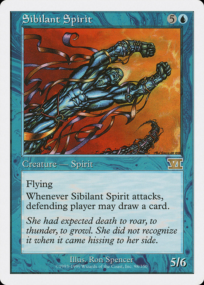 Sibilant Spirit [Classic Sixth Edition] Magic: The Gathering