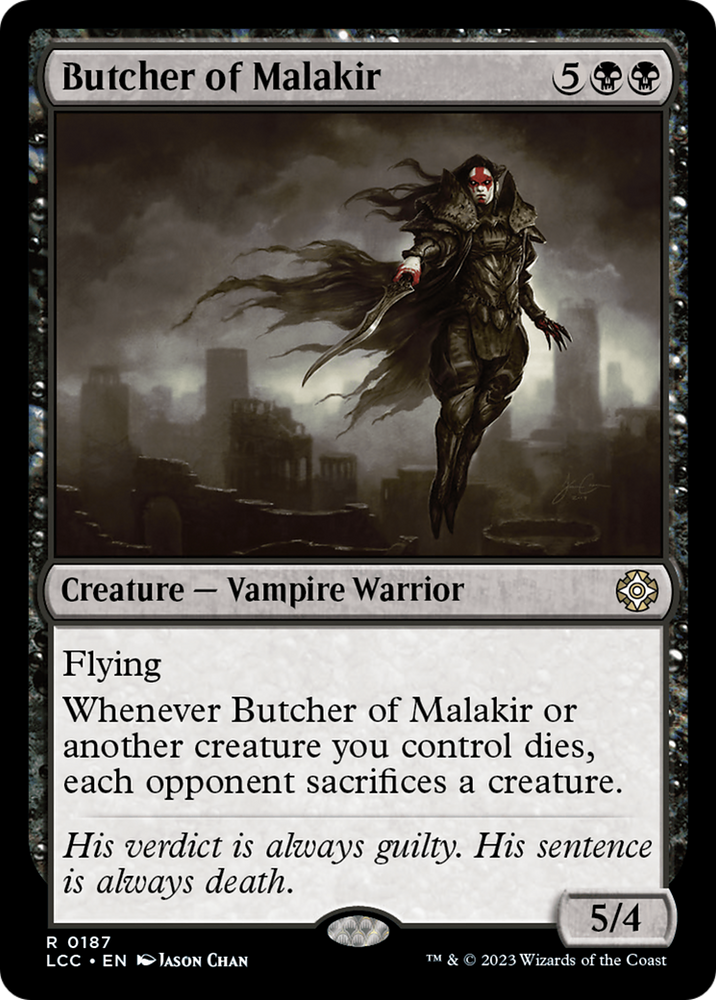 Butcher of Malakir [The Lost Caverns of Ixalan Commander] Magic: The Gathering