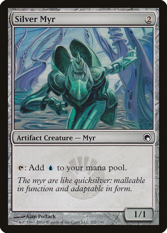 Silver Myr [Scars of Mirrodin] Magic: The Gathering