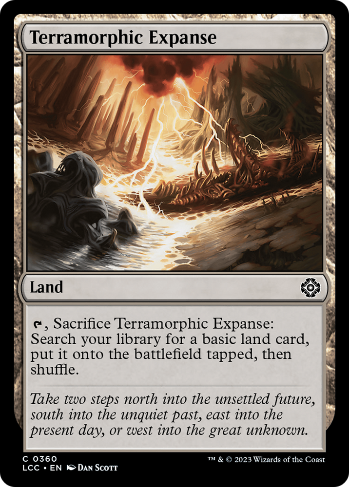 Terramorphic Expanse [The Lost Caverns of Ixalan Commander] Magic: The Gathering