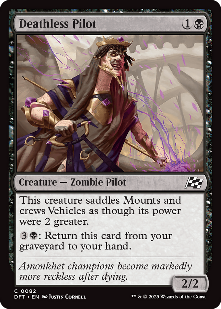 Deathless Pilot [Aetherdrift] Magic: The Gathering