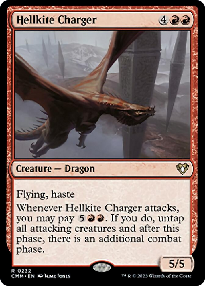 Hellkite Charger [Commander Masters] Magic: The Gathering