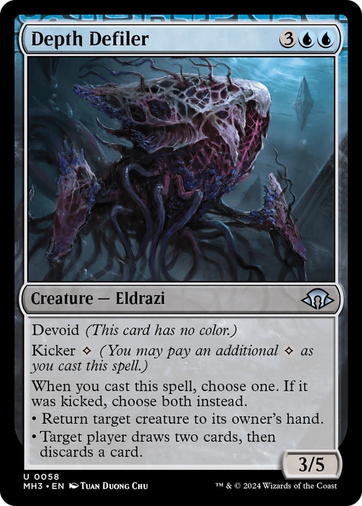Depth Defiler [Modern Horizons 3] Magic: The Gathering