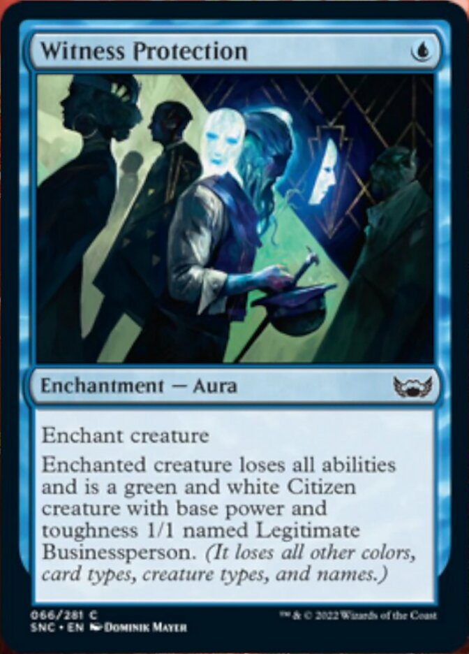 Witness Protection [Streets of New Capenna] Magic: The Gathering