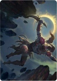 Nighthawk Scavenger Art Card [Zendikar Rising Art Series] Magic: The Gathering