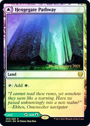 Hengegate Pathway // Mistgate Pathway [Kaldheim Prerelease Promos] Magic: The Gathering