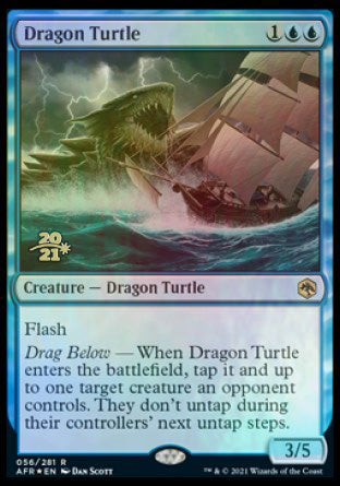 Dragon Turtle [Dungeons & Dragons: Adventures in the Forgotten Realms Prerelease Promos] Magic: The Gathering