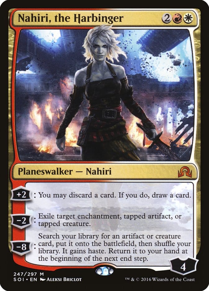 Nahiri, the Harbinger [Shadows over Innistrad] Magic: The Gathering