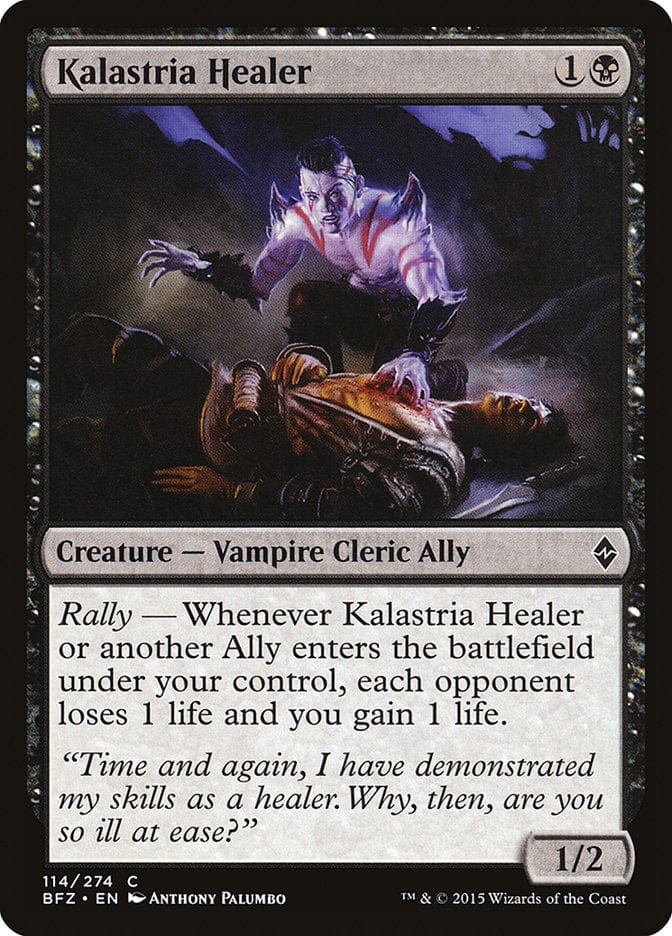 Kalastria Healer [Battle for Zendikar] Magic: The Gathering