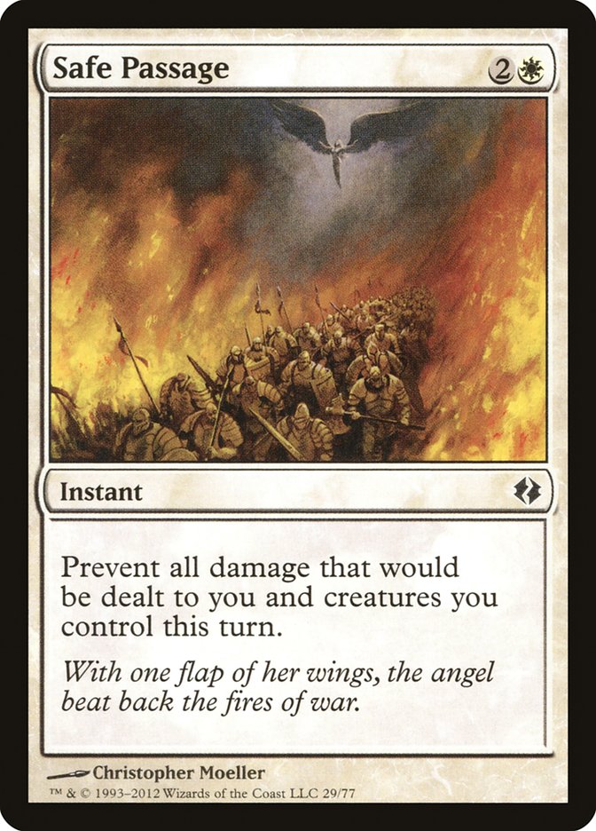 Safe Passage [Duel Decks: Venser vs. Koth] Magic: The Gathering