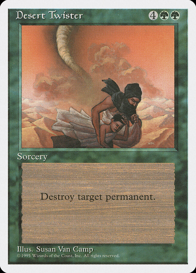 Desert Twister [Fourth Edition] Magic: The Gathering
