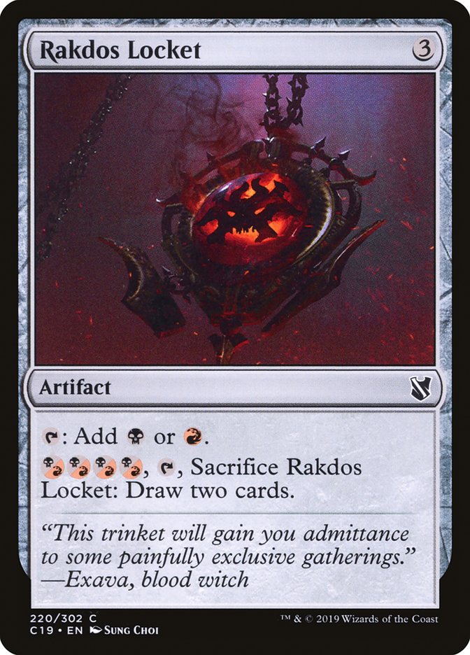 Rakdos Locket [Commander 2019] Magic: The Gathering