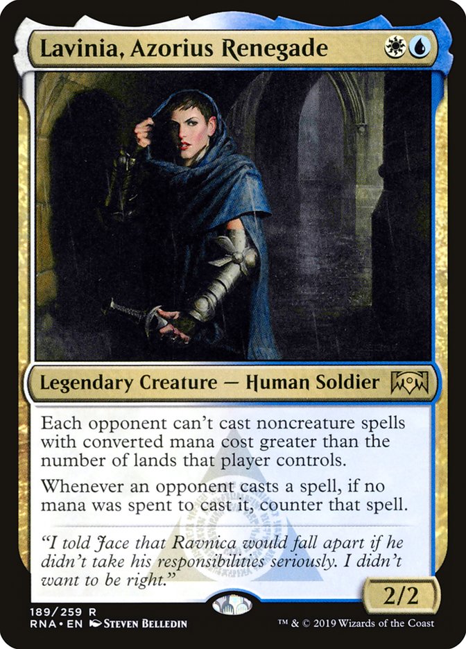 Lavinia, Azorius Renegade [Ravnica Allegiance] Magic: The Gathering