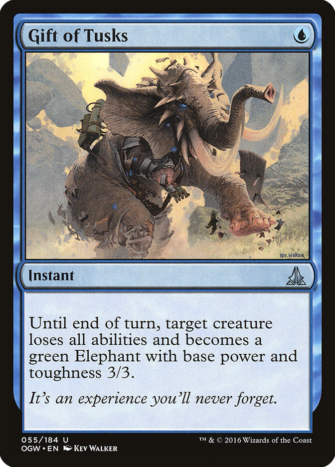 Gift of Tusks [Oath of the Gatewatch] Magic: The Gathering