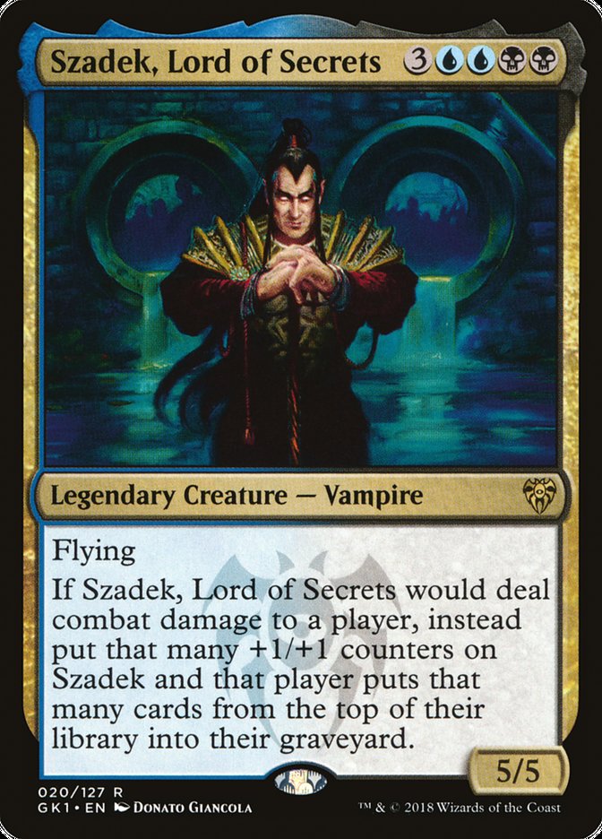 Szadek, Lord of Secrets [Guilds of Ravnica Guild Kit] Magic: The Gathering