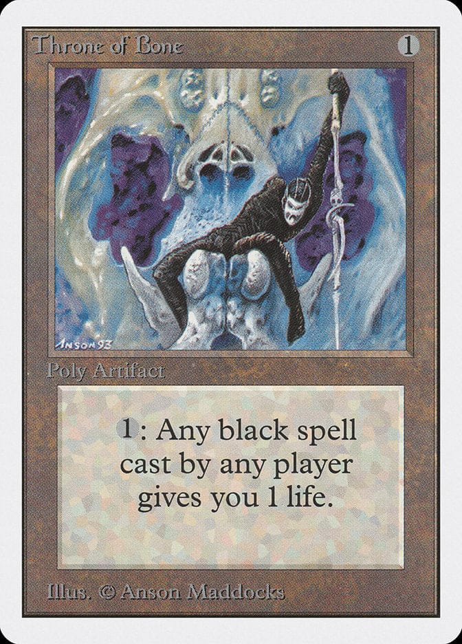 Throne of Bone [Unlimited Edition] Magic: The Gathering