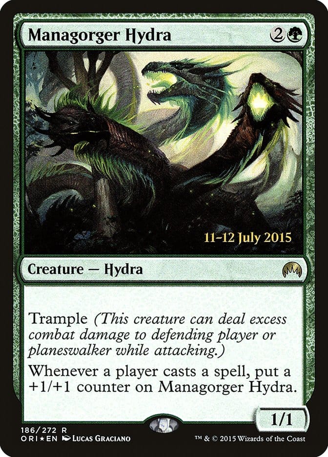 Managorger Hydra [Magic Origins Prerelease Promos] Magic: The Gathering