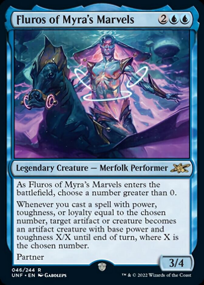 Fluros of Myra's Marvels [Unfinity] Magic: The Gathering