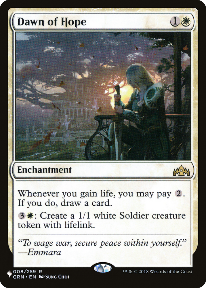 Dawn of Hope [Secret Lair: Angels] Magic: The Gathering