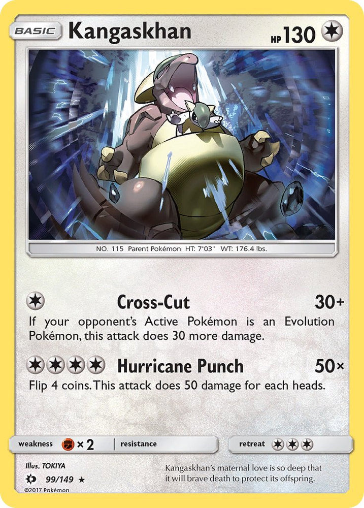 Kangaskhan (99/149) (Theme Deck Exclusive) [Sun & Moon: Base Set] Pokémon