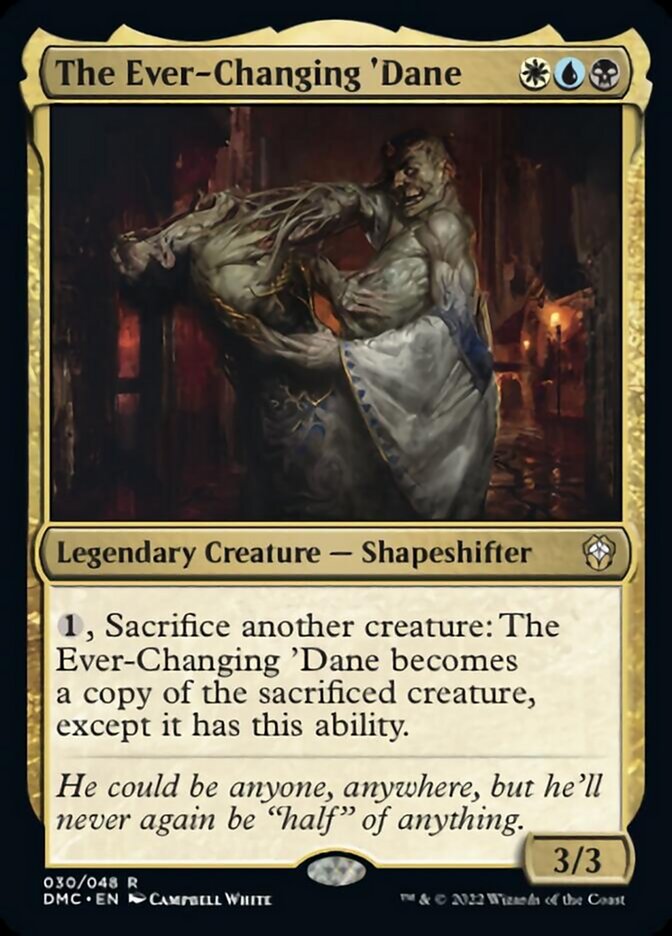 The Ever-Changing 'Dane [Dominaria United Commander] Magic: The Gathering