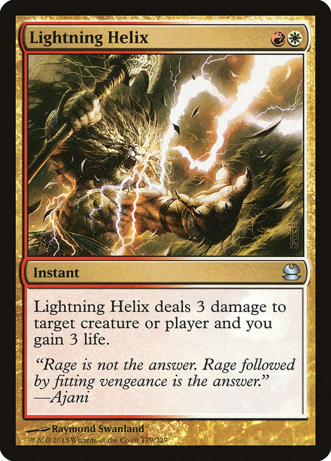 Lightning Helix [Modern Masters] Magic: The Gathering
