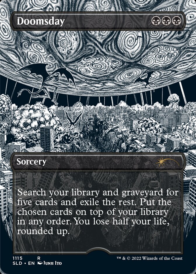Doomsday (Borderless Etched Foil) [Secret Lair Drop Series] Magic: The Gathering
