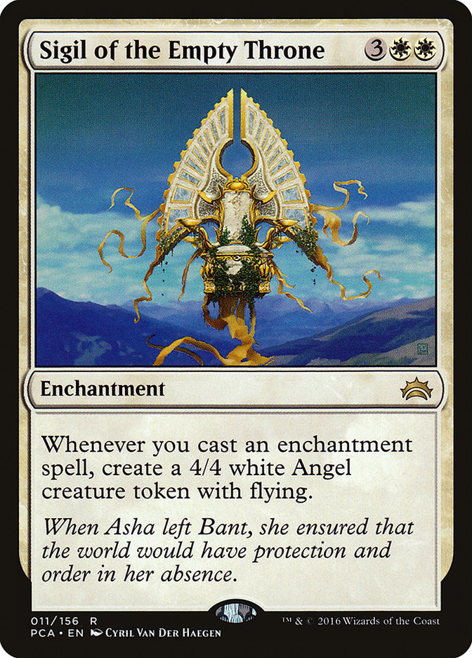 Sigil of the Empty Throne [Planechase Anthology] Magic: The Gathering